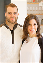 Portrait de Stéphanie Côté et Philippe Grand, nutritionnistes, Dt. P.